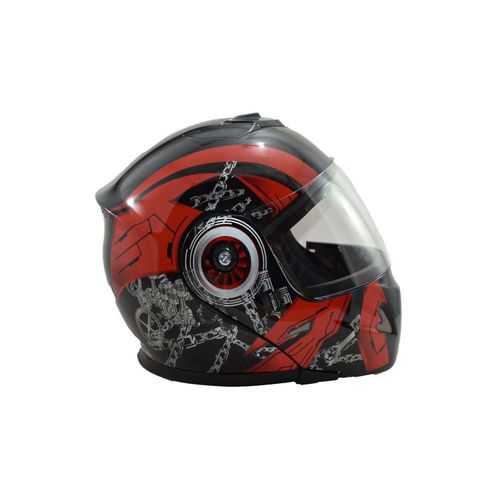 Casco Cerrado Abatible Bmx REM3052