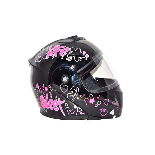 Casco Cerrado Abatible Bmx REM3057
