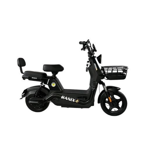 Bicicleta Eléctrica Color Negro RANIX003